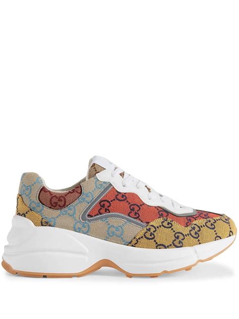 gucci casual sneakers|farfetch gucci sneakers for women.